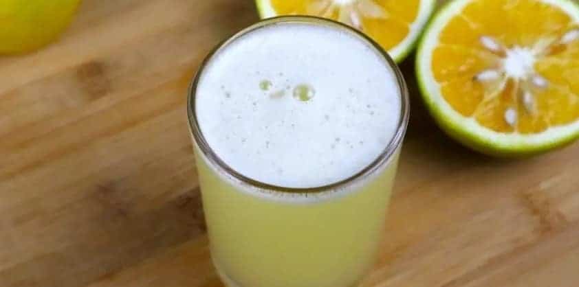 Receta zumo de Mosambi