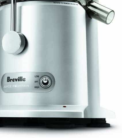 Breville JE98XL Juice Fountain Plus Centrifugal Juicer, Brushed Stainless Steel