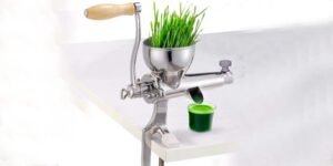 extractor de pasto de trigo