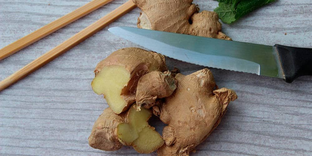como pelar jengibre