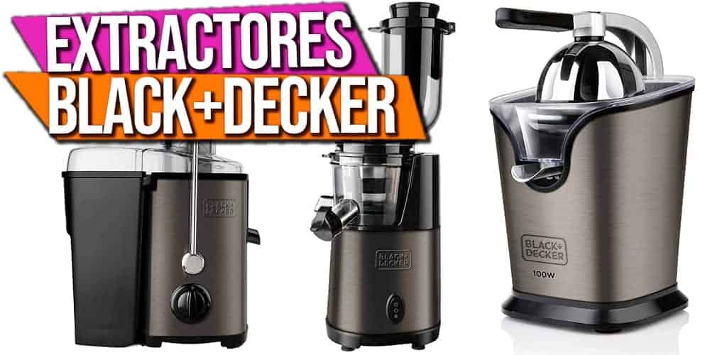 House & Green - ¡Convierte todas tus frutas y vegetales favoritos en un  delicioso jugo sin pulpa con el Extractor de jugos de Black+Decker! Con  potente motor de 400 watts, cuchilla y